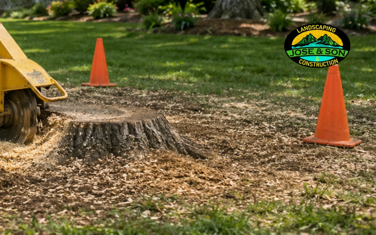 Professional stump grinding in Spruce Pine, NC for a safer yard